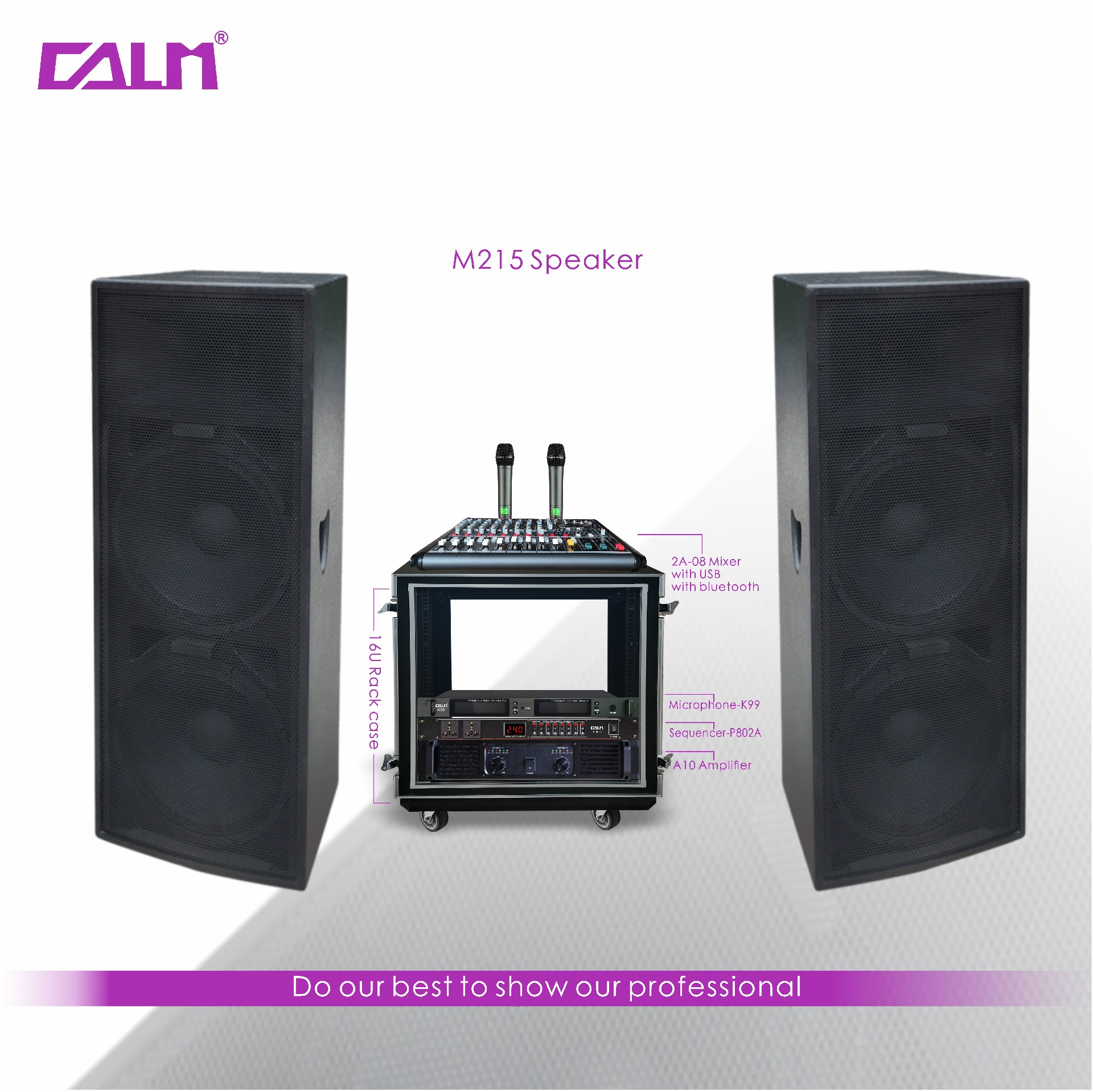 M215  Speaker - 2 pcs