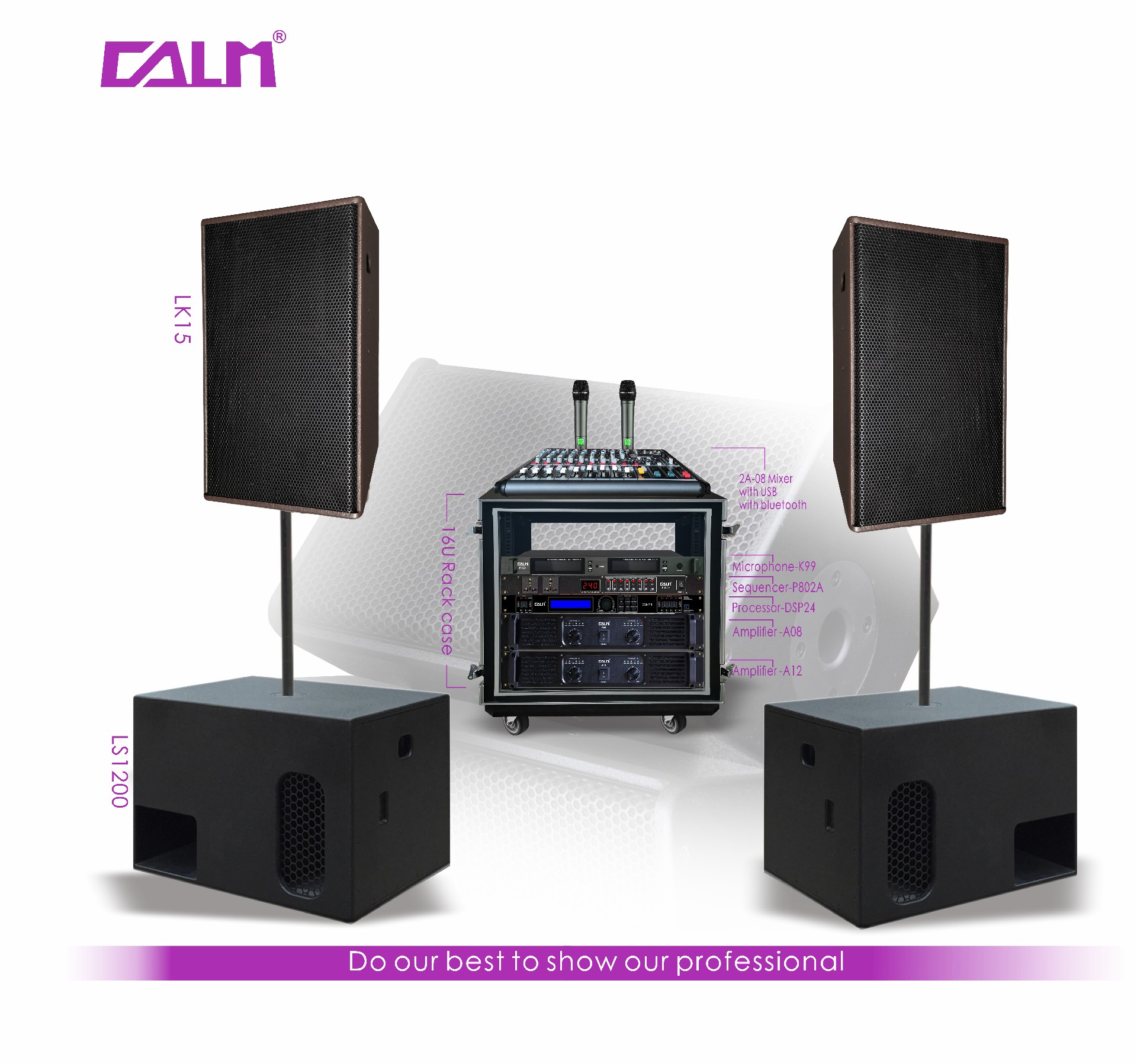 LK15 and  LS1200  Speaker Full Set